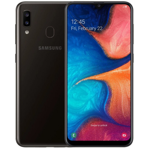 Samsung Galaxy A20 A205F 3/32GB Black (SM-A205FZKV)